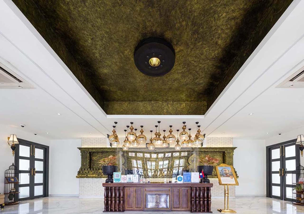 Le Thatluang D'Or Boutique Hotel Vientiane Dış mekan fotoğraf