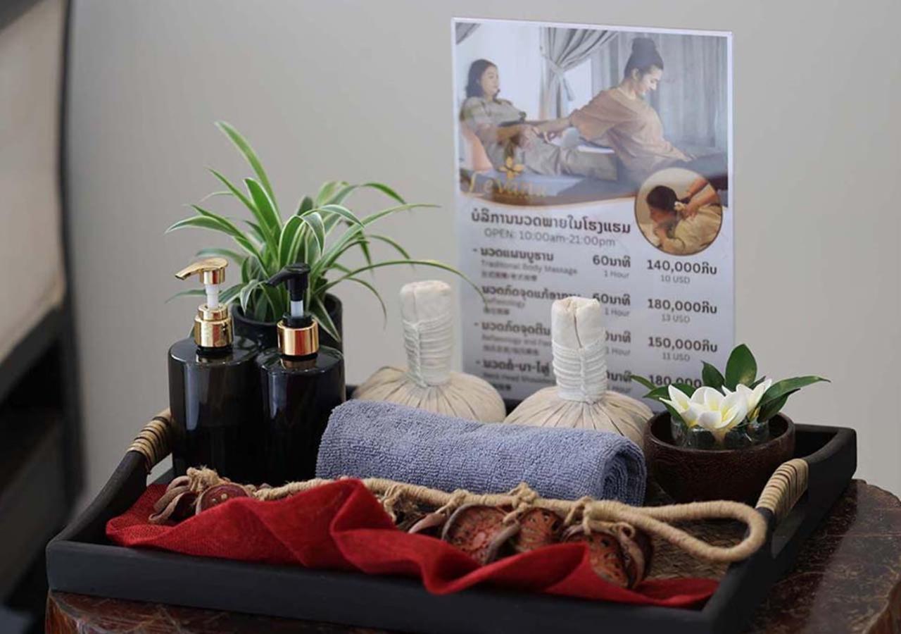 Le Thatluang D'Or Boutique Hotel Vientiane Dış mekan fotoğraf